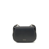 Michael Kors Black Calf Leather Bos Taurus Shoulder Bag